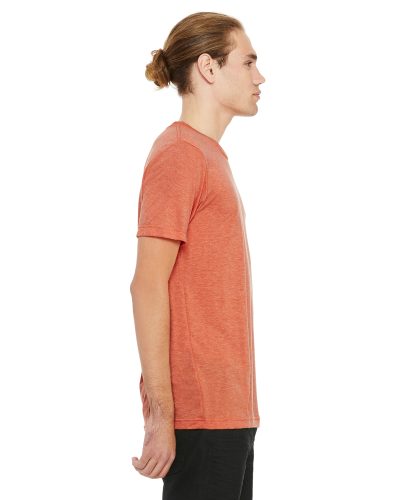 HEATHER ORANGE Unisex Heather CVC T-Shirt - WPromo