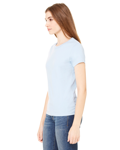 BABY BLUE Ladies' Jersey Short-Sleeve T-Shirt - WPromo